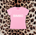 Pink baby tee perfect for the Y2K 200s look